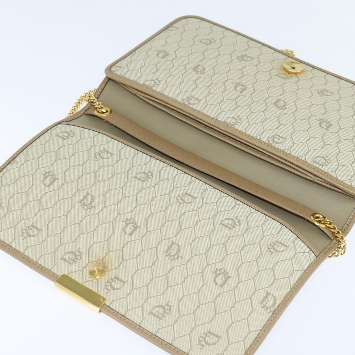 Dior Christian Dior Vintage Chain Flap Shoulder Bag Leather Size ONE SIZE - 17 Thumbnail