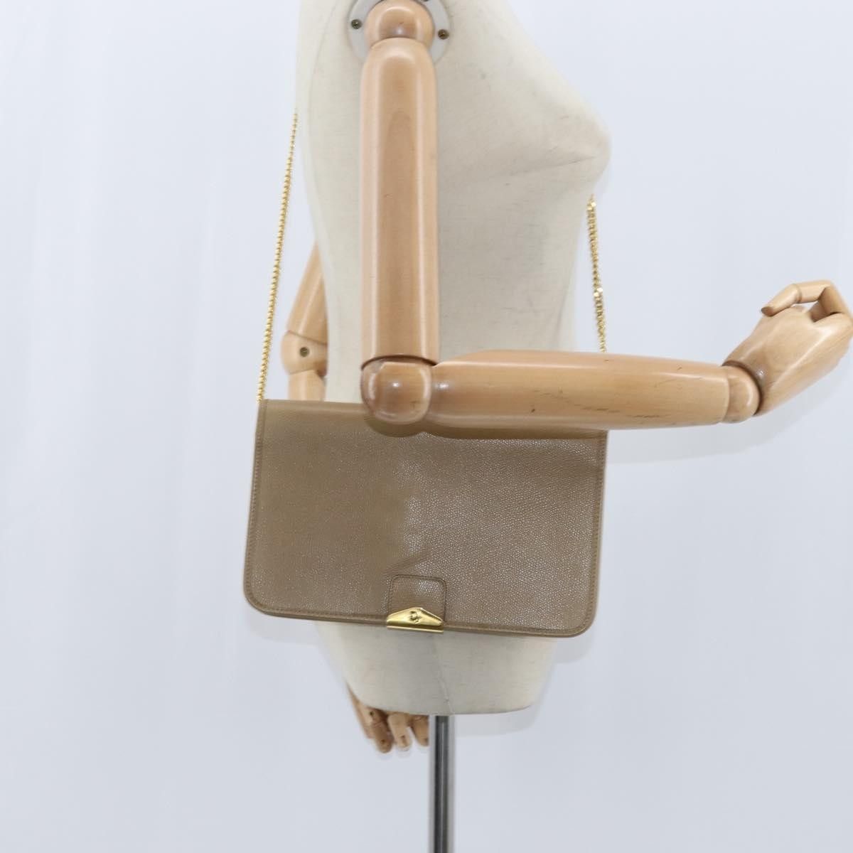 Dior Christian Dior Vintage Chain Flap Shoulder Bag Leather Size ONE SIZE - 13 Thumbnail