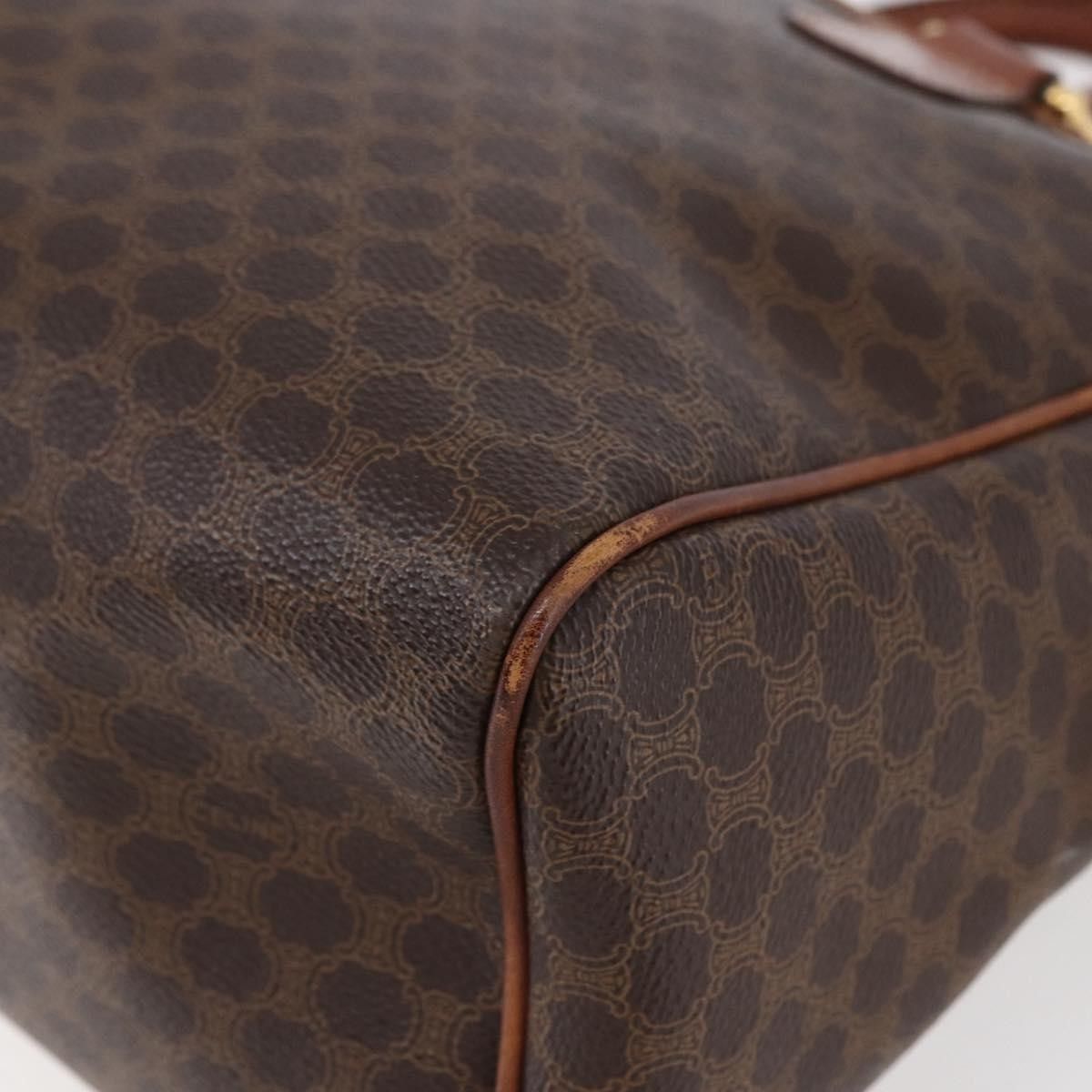 Celine Celine Vintage Macadam Handbag Canvas and Leather Size ONE SIZE - 11 Thumbnail