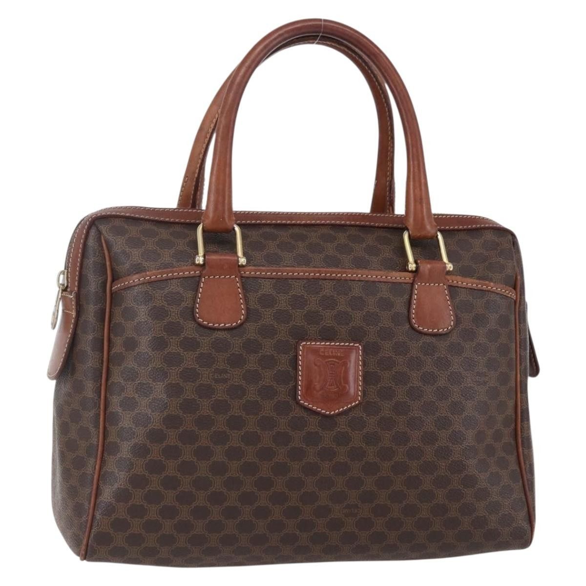 Celine Celine Vintage Macadam Handbag Canvas and Leather Size ONE SIZE - 18 Thumbnail