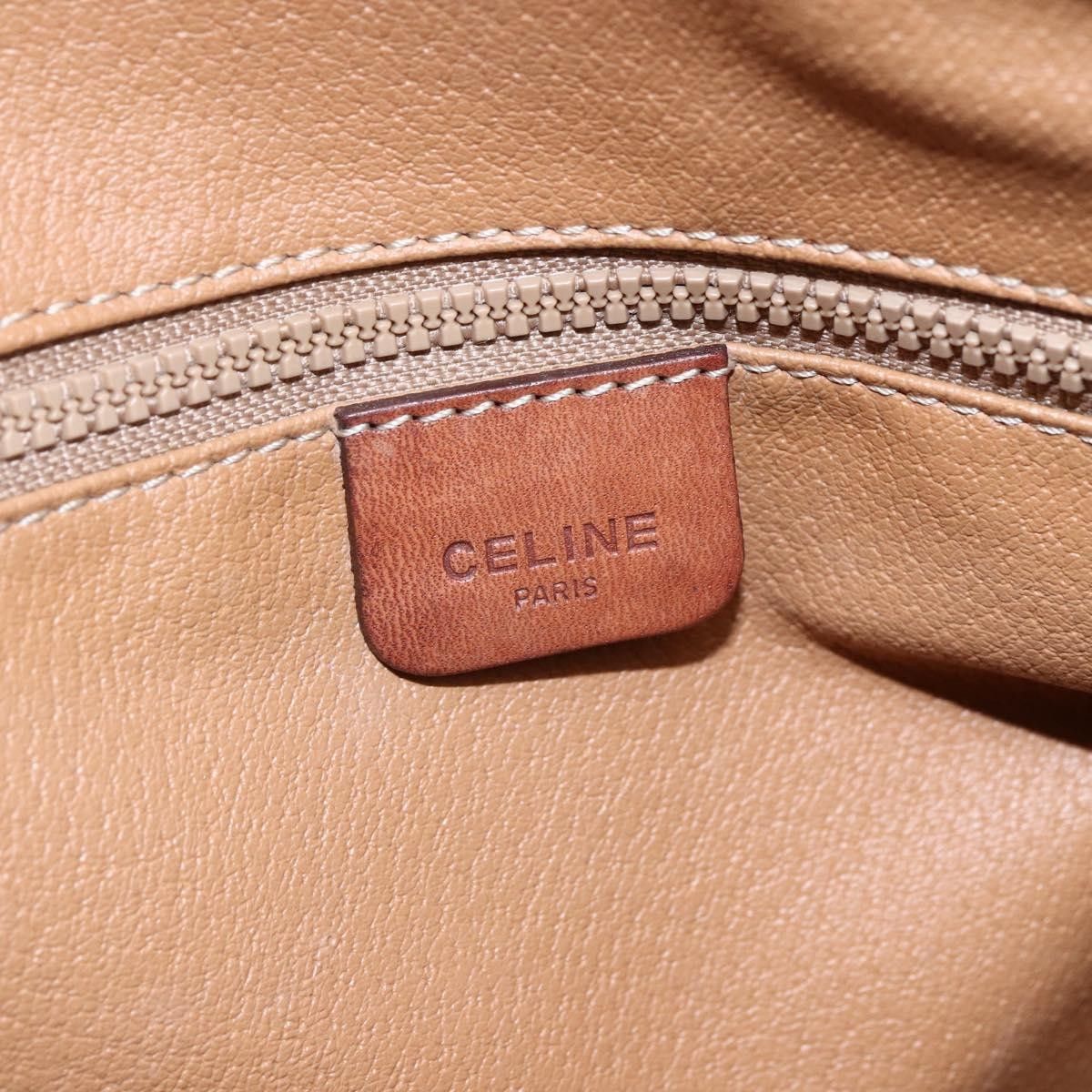 Celine Celine Vintage Macadam Handbag Canvas and Leather Size ONE SIZE - 6 Thumbnail