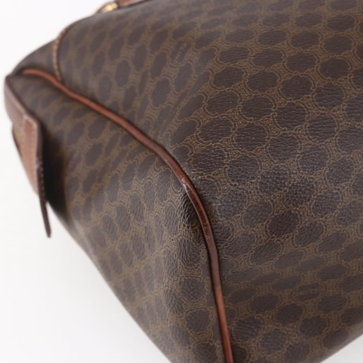 Celine Celine Vintage Macadam Handbag Canvas and Leather Size ONE SIZE - 9 Thumbnail