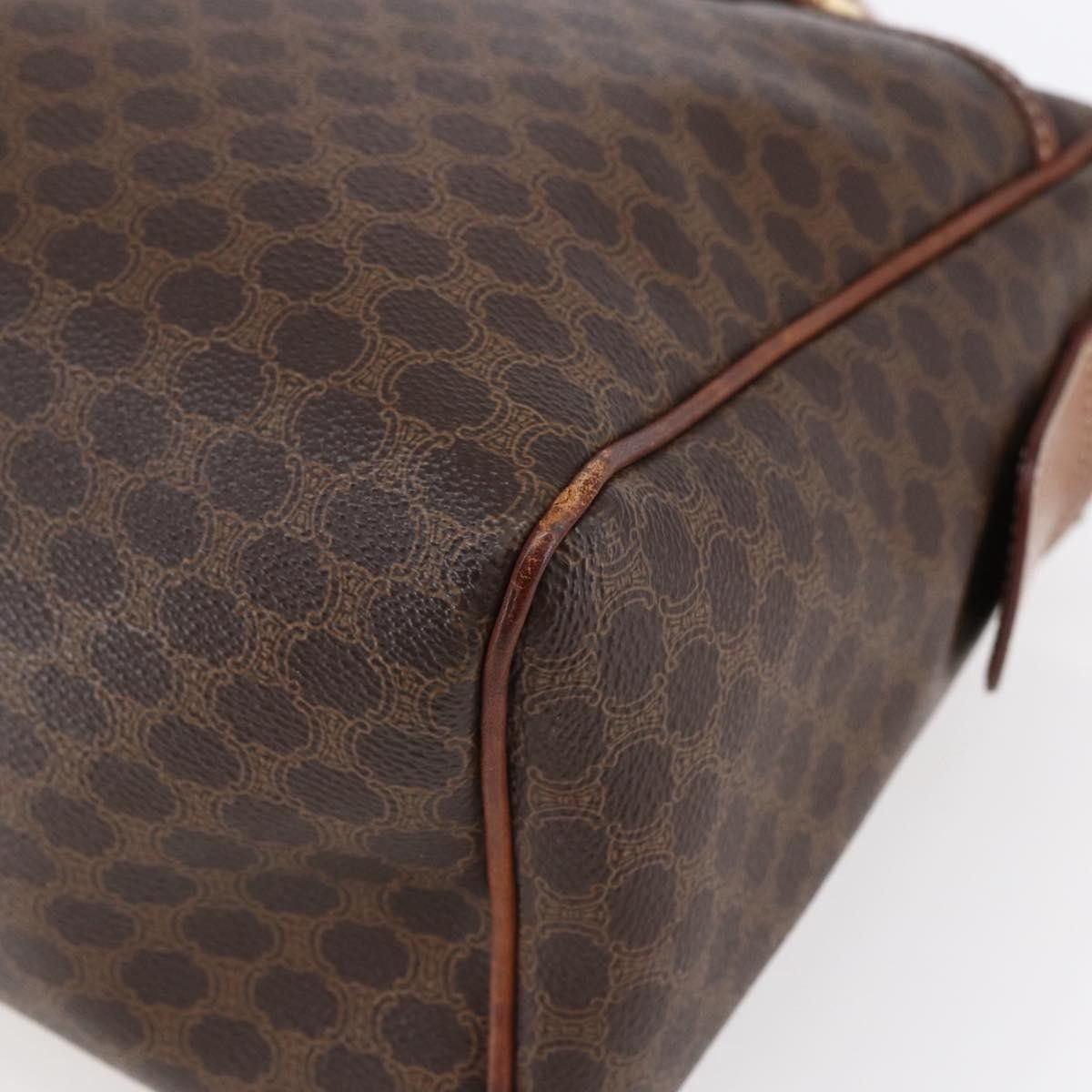 Celine Celine Vintage Macadam Handbag Canvas and Leather Size ONE SIZE - 12 Thumbnail