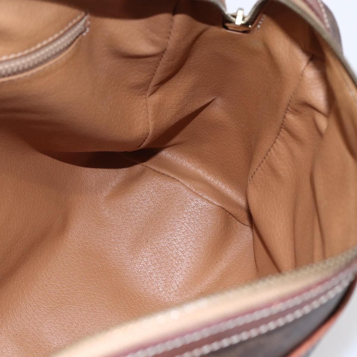 Celine Celine Vintage Macadam Handbag Canvas and Leather Size ONE SIZE - 21 Thumbnail