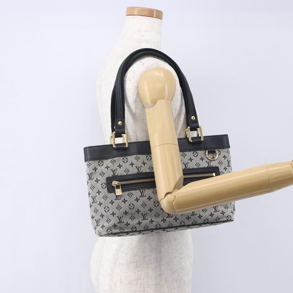 Louis Vuitton Louis Vuitton Lucille Handbag Mini Lin Size ONE SIZE - 14 Thumbnail
