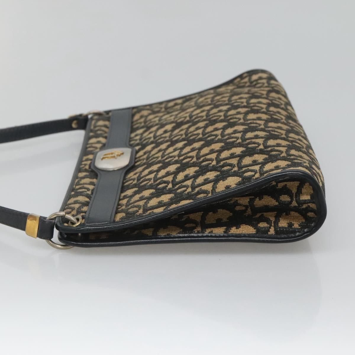 Dior Christian Dior Vintage Trotter Shoulder Bag Canvas Size ONE SIZE - 3 Thumbnail