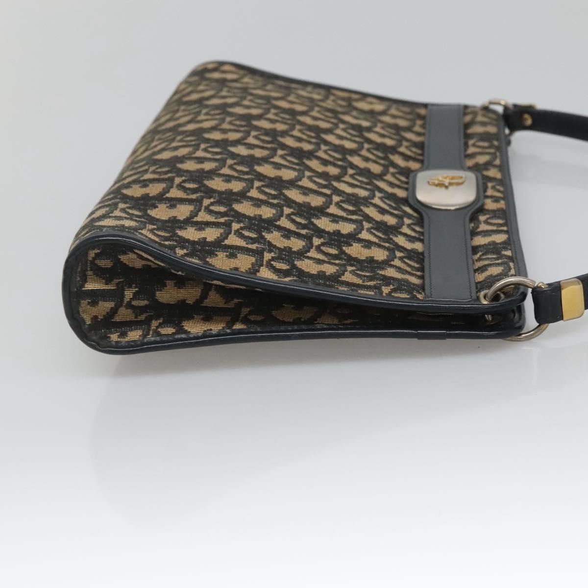 Dior Christian Dior Vintage Trotter Shoulder Bag Canvas Size ONE SIZE - 4 Thumbnail