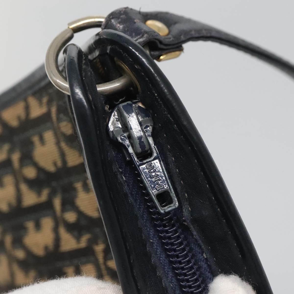 Dior Christian Dior Vintage Trotter Shoulder Bag Canvas Size ONE SIZE - 16 Thumbnail
