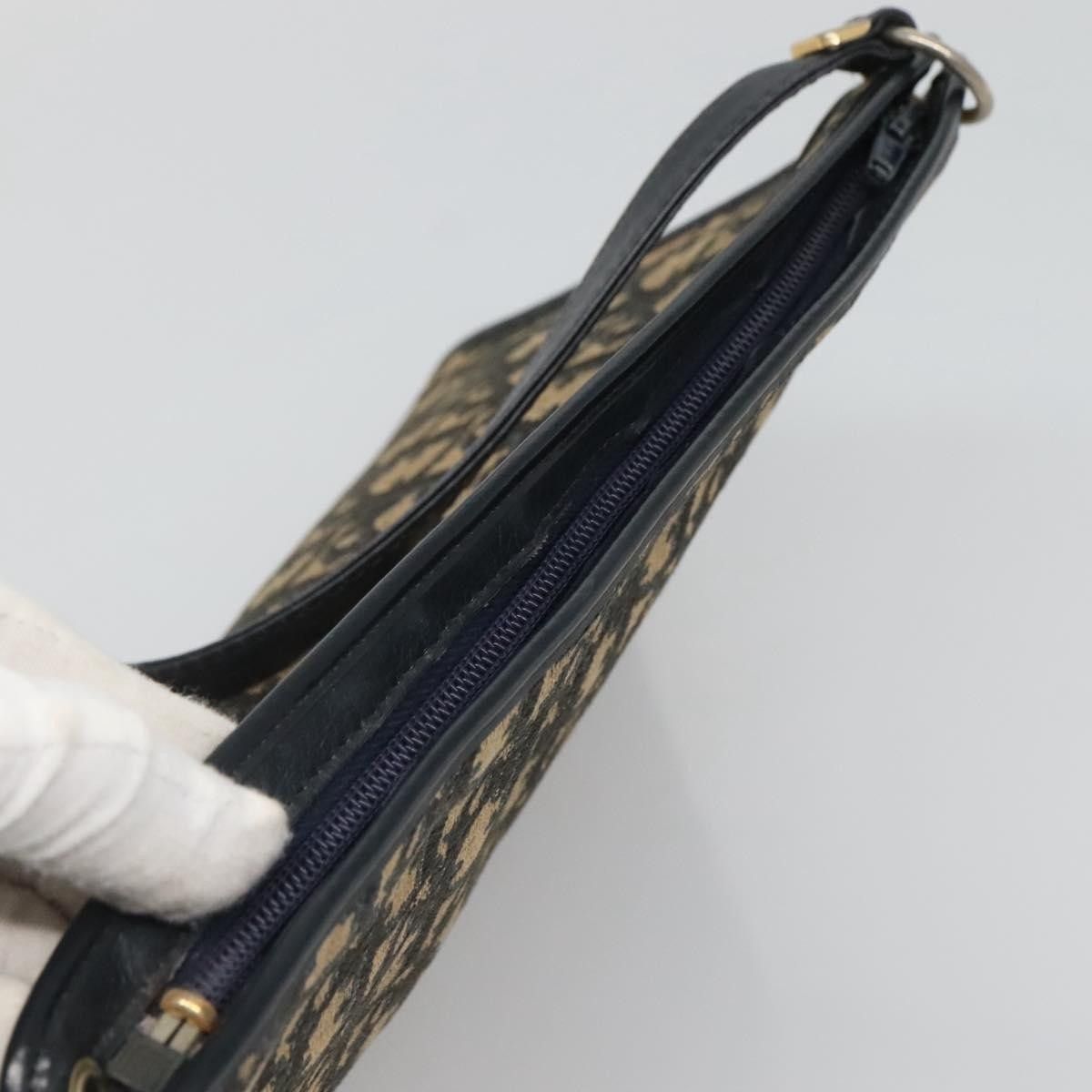 Dior Christian Dior Vintage Trotter Shoulder Bag Canvas Size ONE SIZE - 14 Thumbnail
