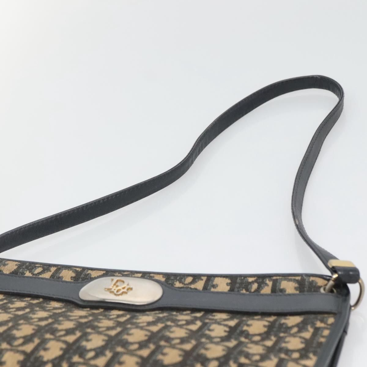 Dior Christian Dior Vintage Trotter Shoulder Bag Canvas Size ONE SIZE - 15 Thumbnail