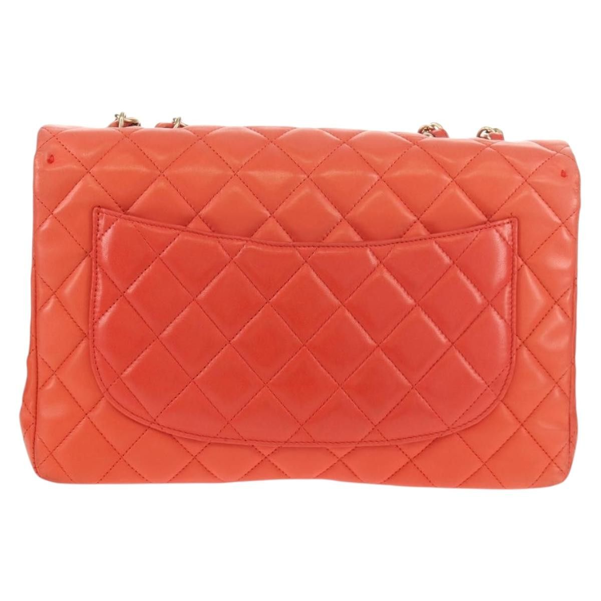 Chanel Chanel Vintage Classic Single Flap Bag Quilted Lambskin Size ONE SIZE - 2 Thumbnail