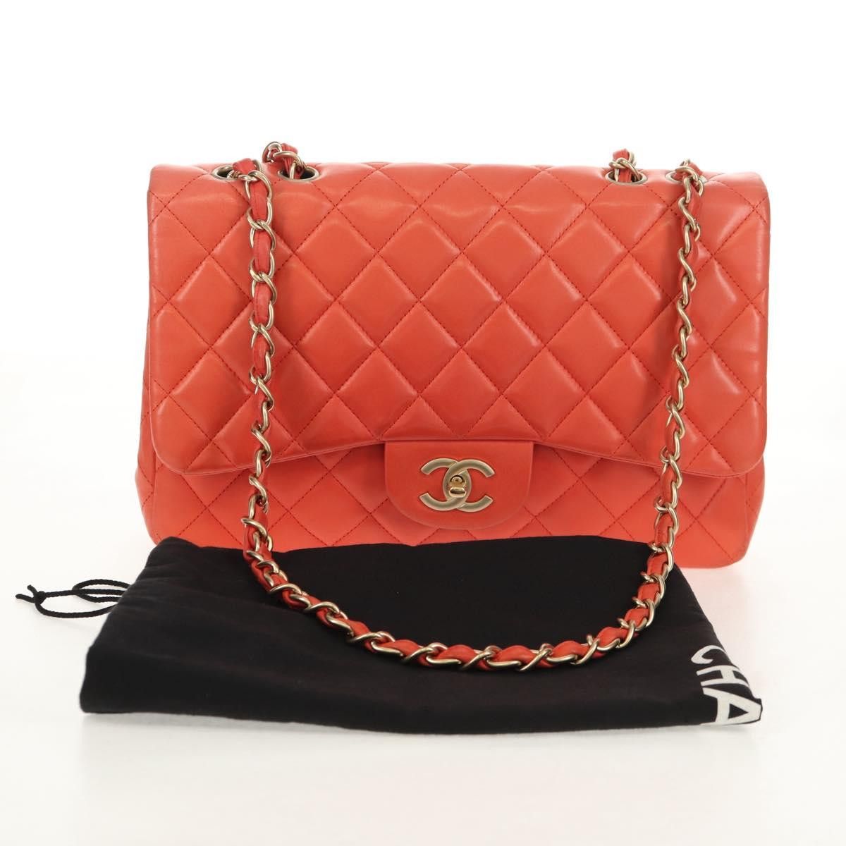 Chanel Chanel Vintage Classic Single Flap Bag Quilted Lambskin Size ONE SIZE - 13 Thumbnail