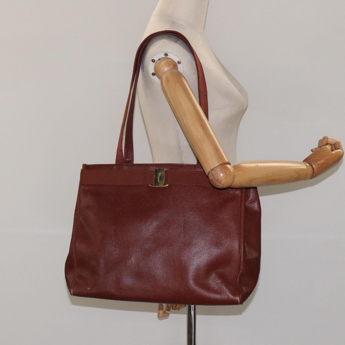 Salvatore Ferragamo Salvatore Ferragamo Vala tote Leather Size ONE SIZE - 13 Thumbnail