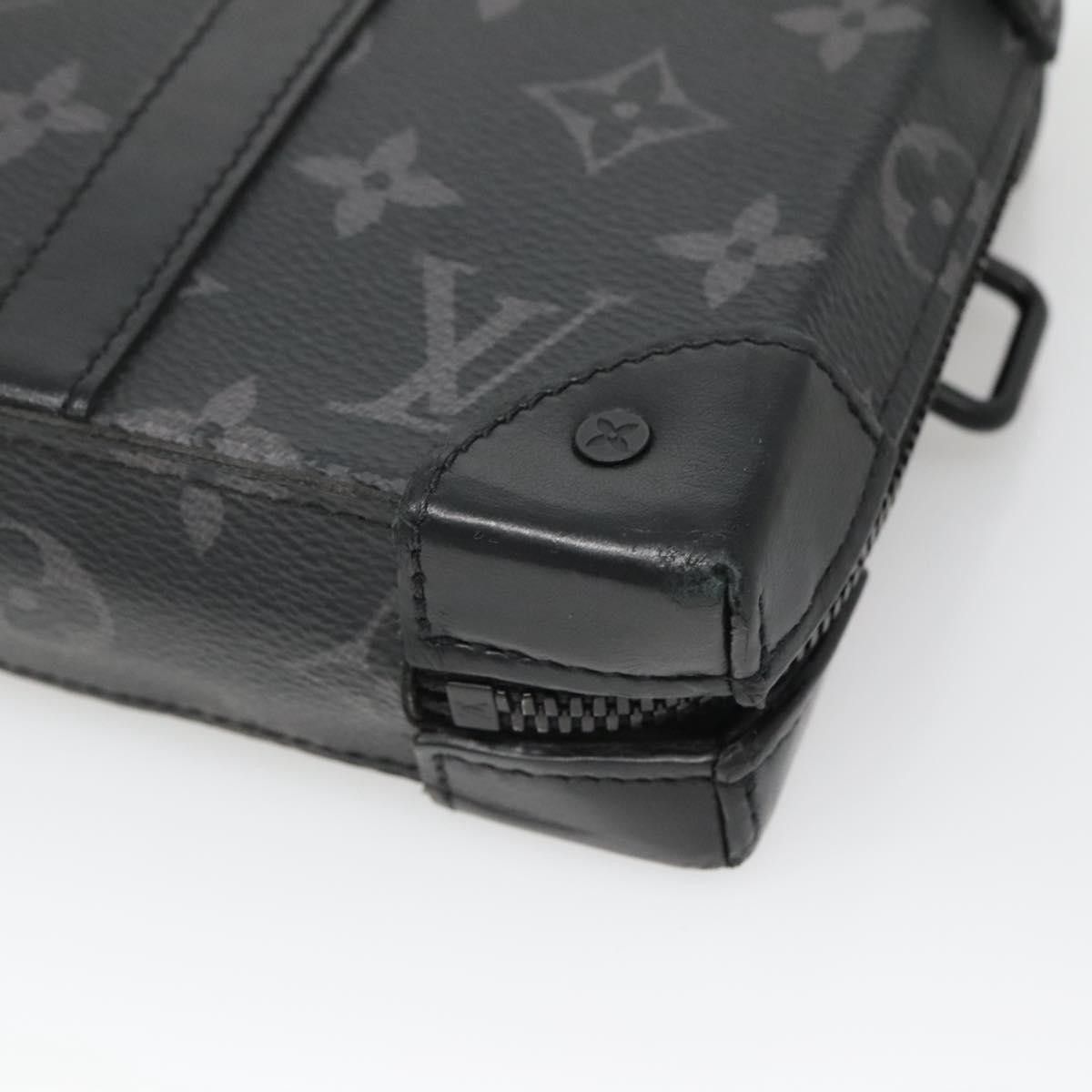Louis Vuitton Louis Vuitton Soft Trunk Wallet Monogram Eclipse Canvas Size ONE SIZE - 10 Thumbnail