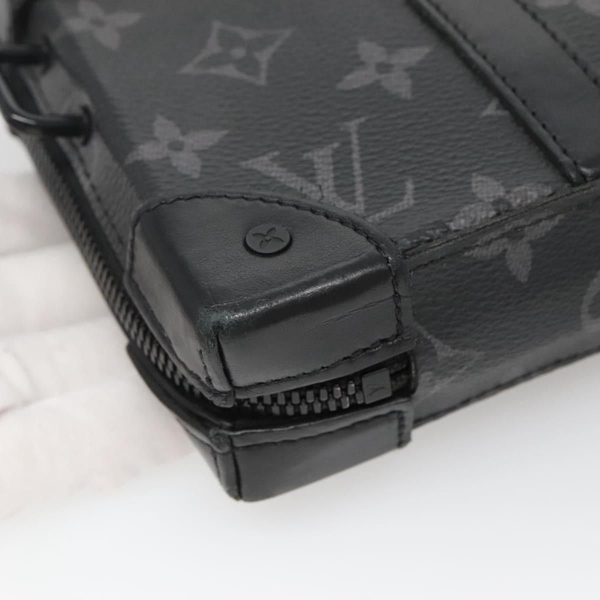 Louis Vuitton Louis Vuitton Soft Trunk Wallet Monogram Eclipse Canvas Size ONE SIZE - 9 Thumbnail