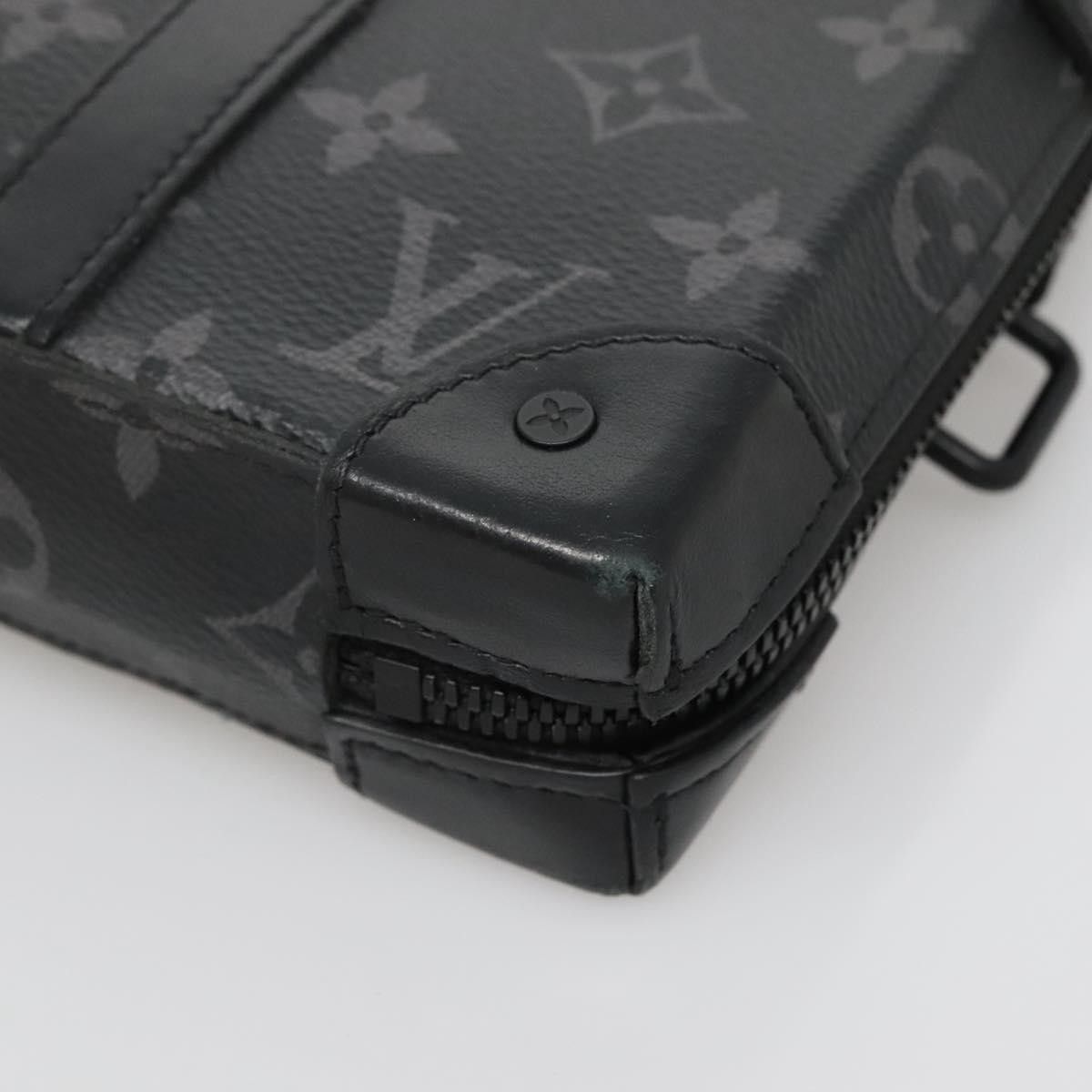 Louis Vuitton Louis Vuitton Soft Trunk Wallet Monogram Eclipse Canvas Size ONE SIZE - 8 Thumbnail