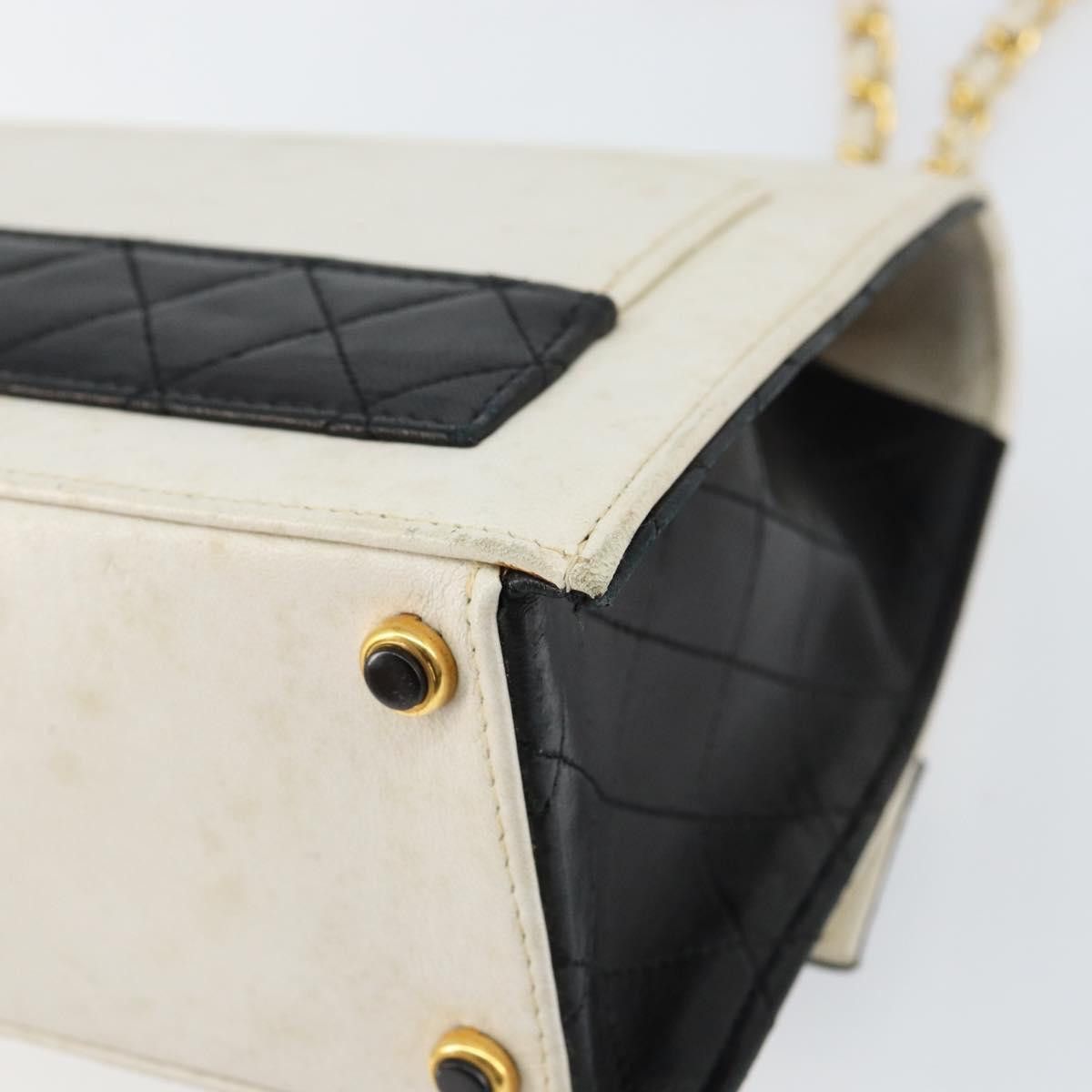 Chanel Chanel Vintage Trapezoid CC Flap Bag Leather Size ONE SIZE - 11 Thumbnail