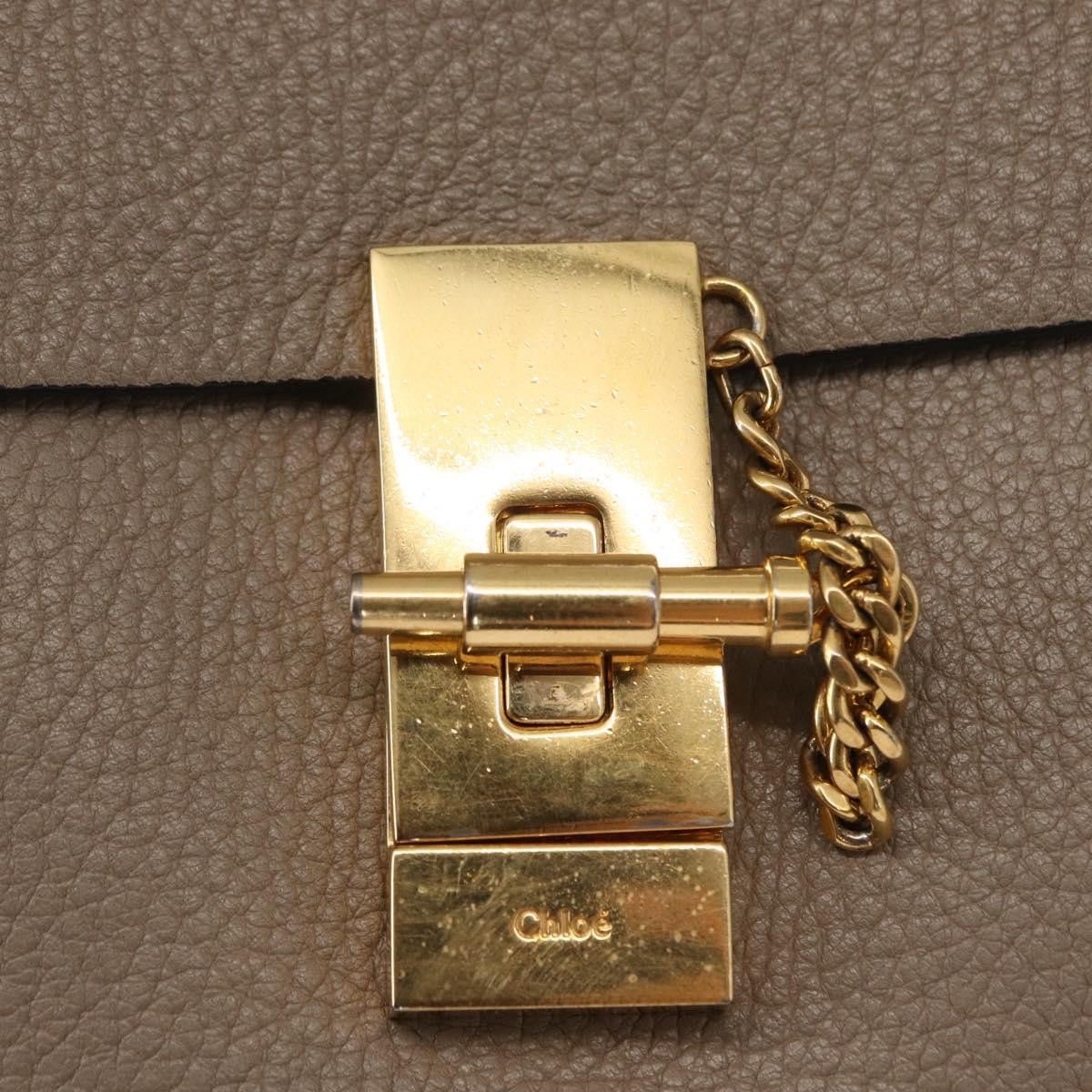 Chloe Chloe Drew Crossbody Bag Leather Size ONE SIZE - 13 Thumbnail