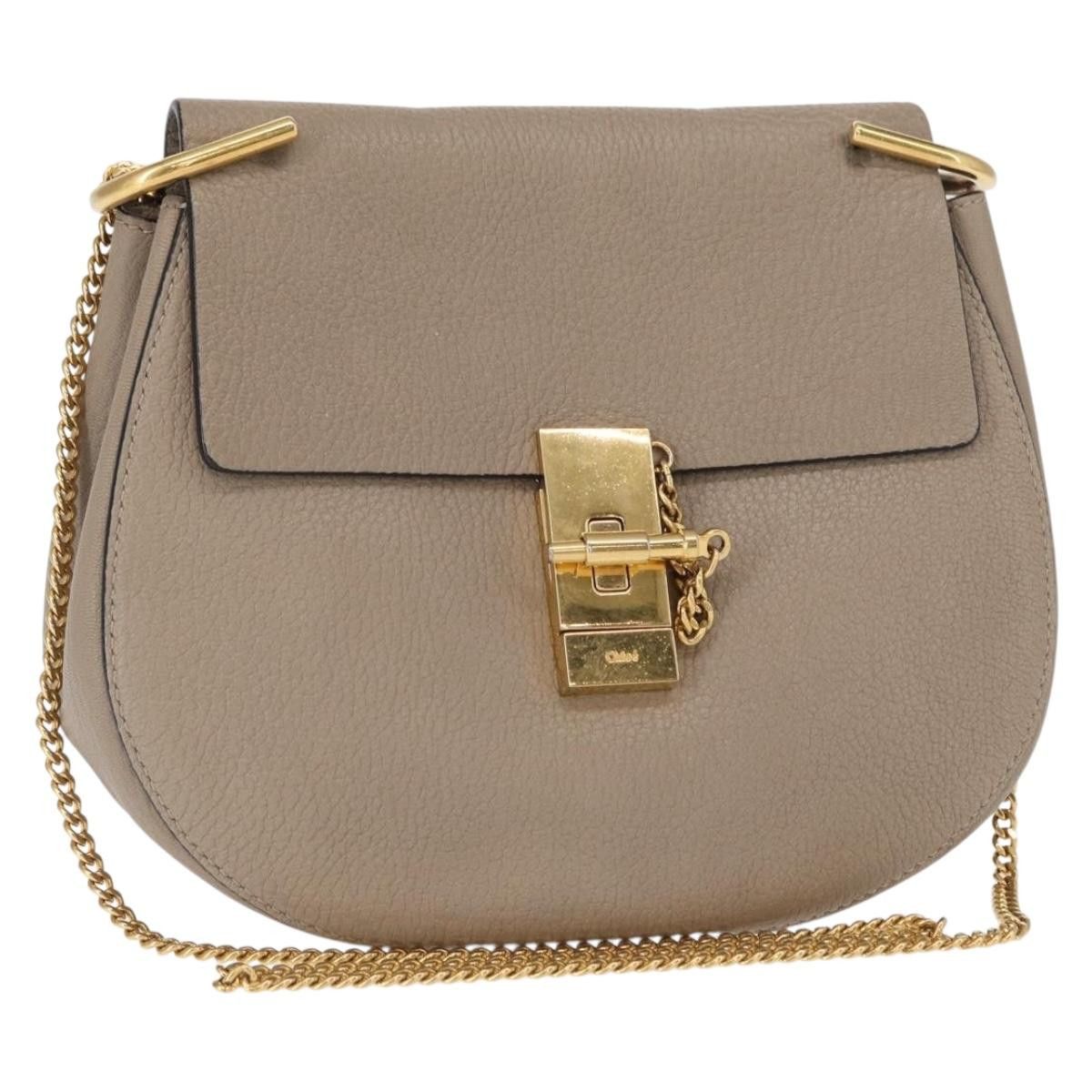 Chloe Chloe Drew Crossbody Bag Leather Size ONE SIZE - 19 Thumbnail