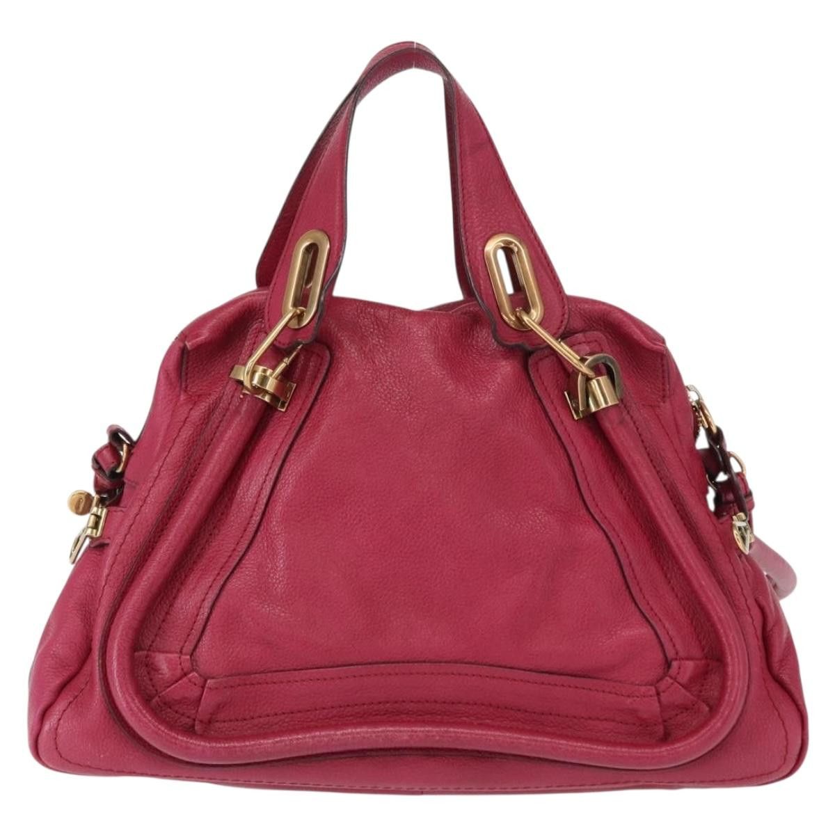 Chloe Chloe Paraty Handbag Quilted Leather Size ONE SIZE - 2 Thumbnail