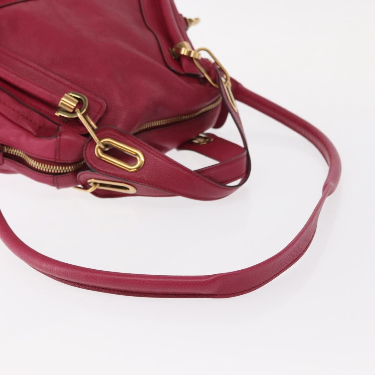 Chloe Chloe Paraty Handbag Quilted Leather Size ONE SIZE - 8 Thumbnail
