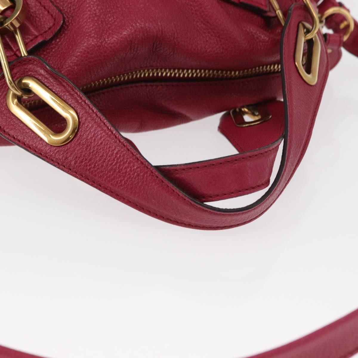 Chloe Chloe Paraty Handbag Quilted Leather Size ONE SIZE - 17 Thumbnail