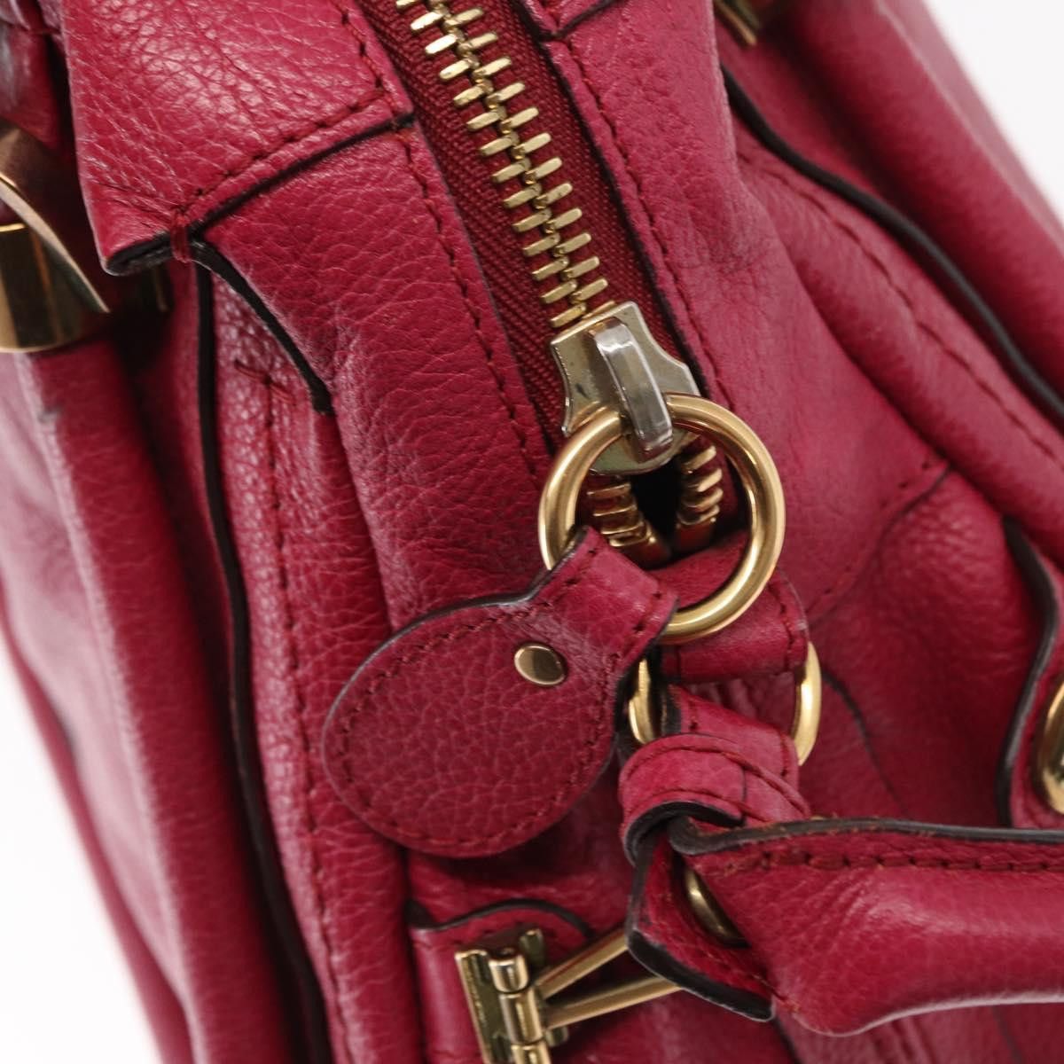 Chloe Chloe Paraty Handbag Quilted Leather Size ONE SIZE - 13 Thumbnail