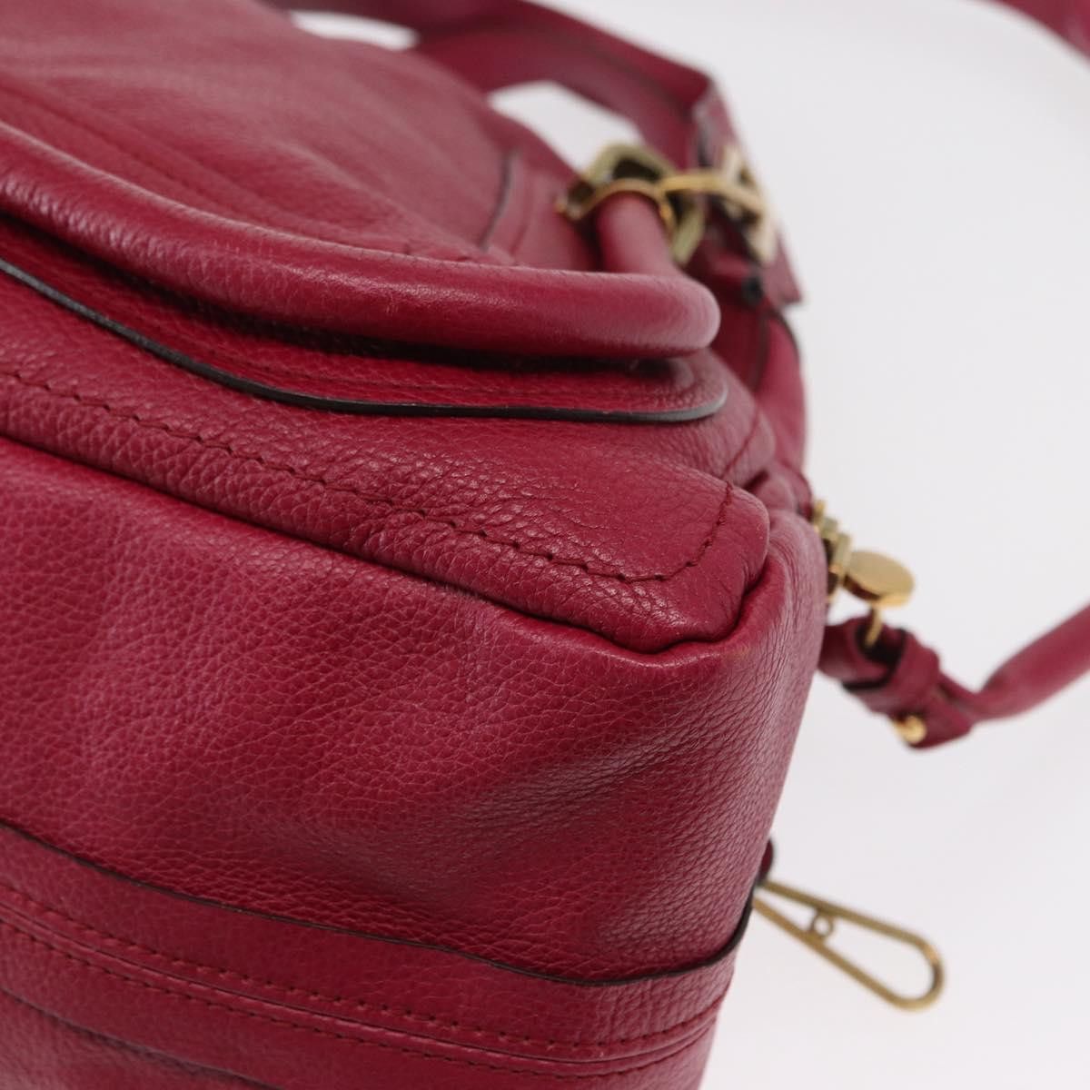 Chloe Chloe Paraty Handbag Quilted Leather Size ONE SIZE - 10 Thumbnail