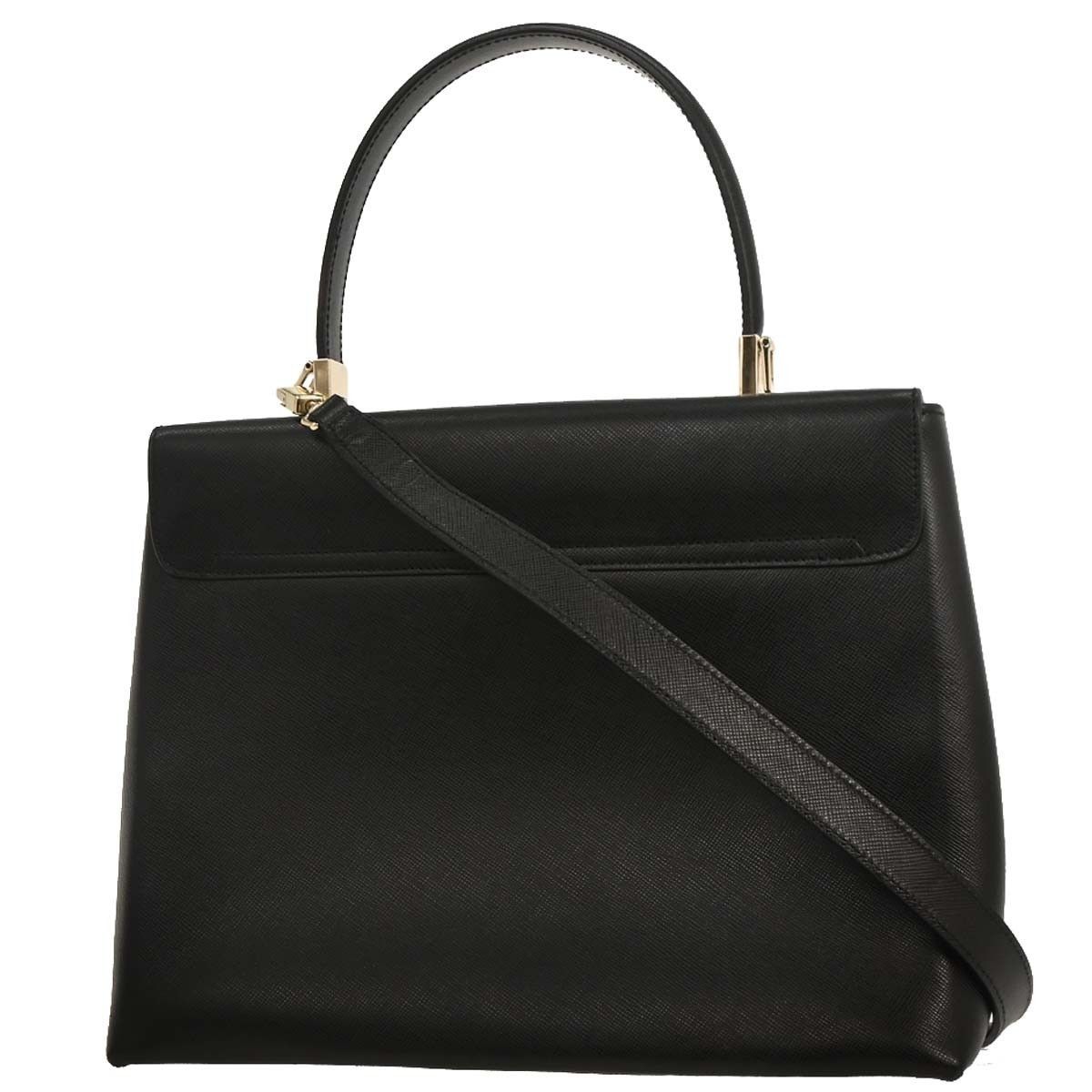 Salvatore Ferragamo Salvatore Ferragamo Convertible Top Handle Bag Leather Size ONE SIZE - 2 Thumbnail