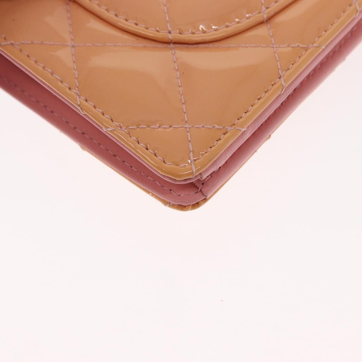 Chanel Chanel CC Wallet Quilted Patent Size ONE SIZE - 10 Thumbnail