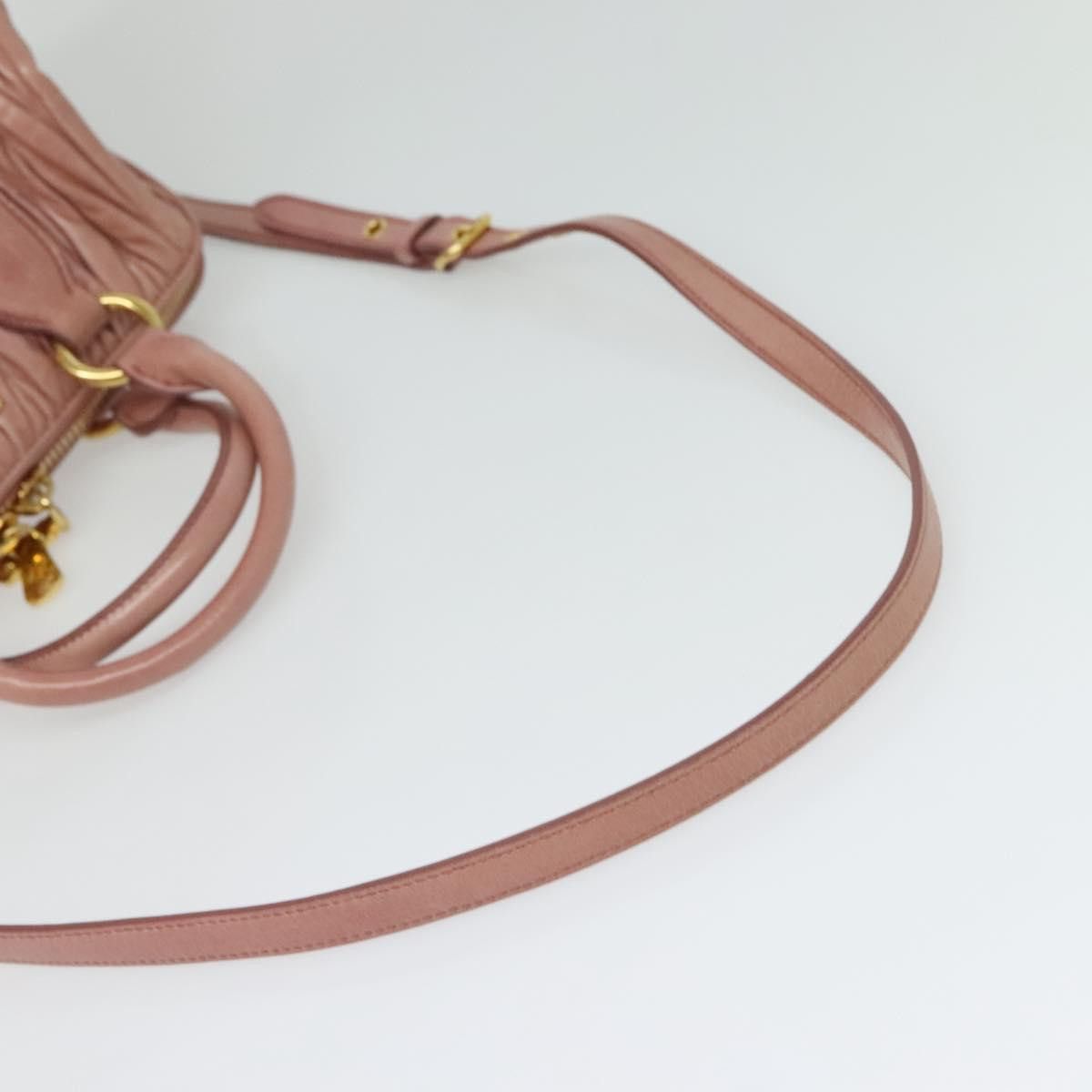 Miu Miu Miu Miu Madras Bowler Bag Matelasse Leather Size ONE SIZE - 16 Thumbnail