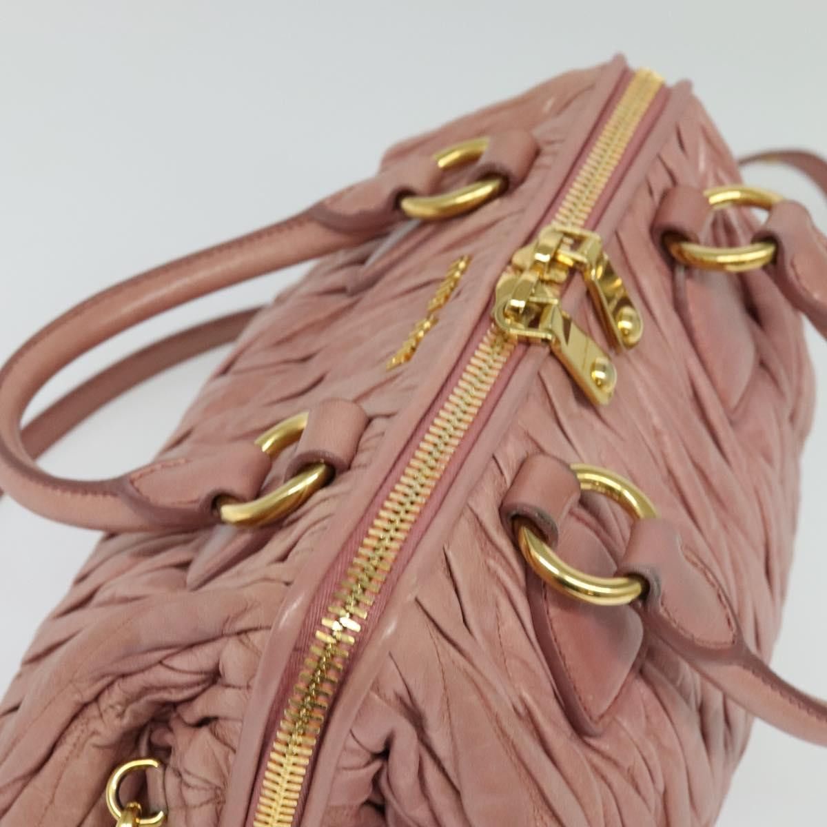 Miu Miu Miu Miu Madras Bowler Bag Matelasse Leather Size ONE SIZE - 17 Thumbnail