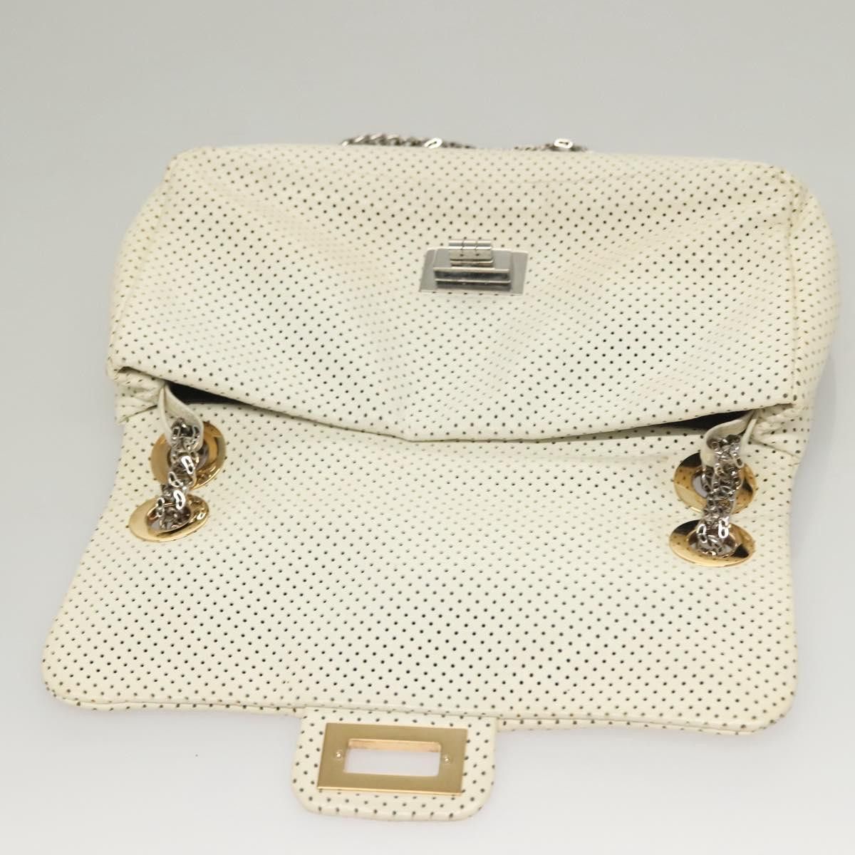 Chanel Chanel Drill Flap Bag Perforated Leather Size ONE SIZE - 19 Thumbnail