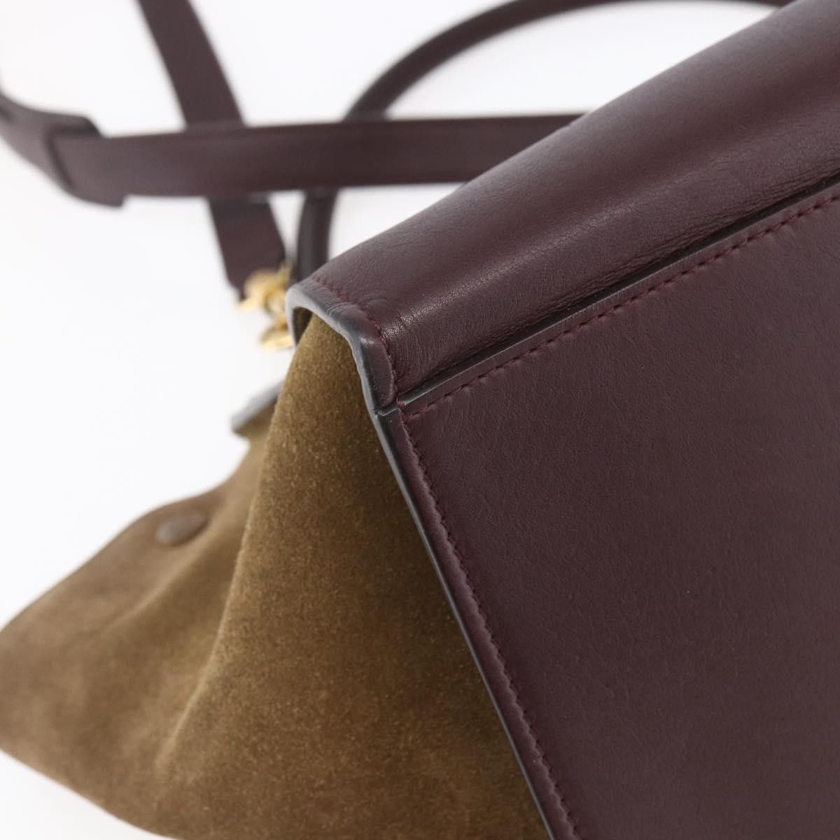 Celine Celine Tricolor Trapeze Bag Leather Size ONE SIZE - 11 Thumbnail