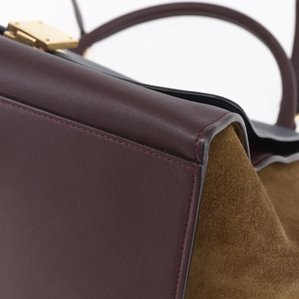 Celine Celine Tricolor Trapeze Bag Leather Size ONE SIZE - 8 Thumbnail
