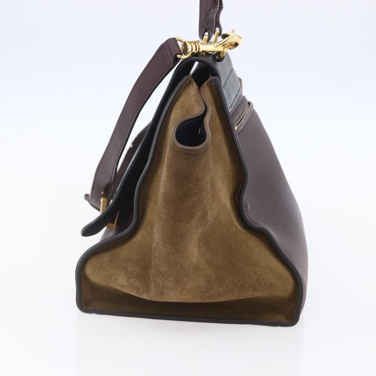 Celine Celine Tricolor Trapeze Bag Leather Size ONE SIZE - 4 Thumbnail