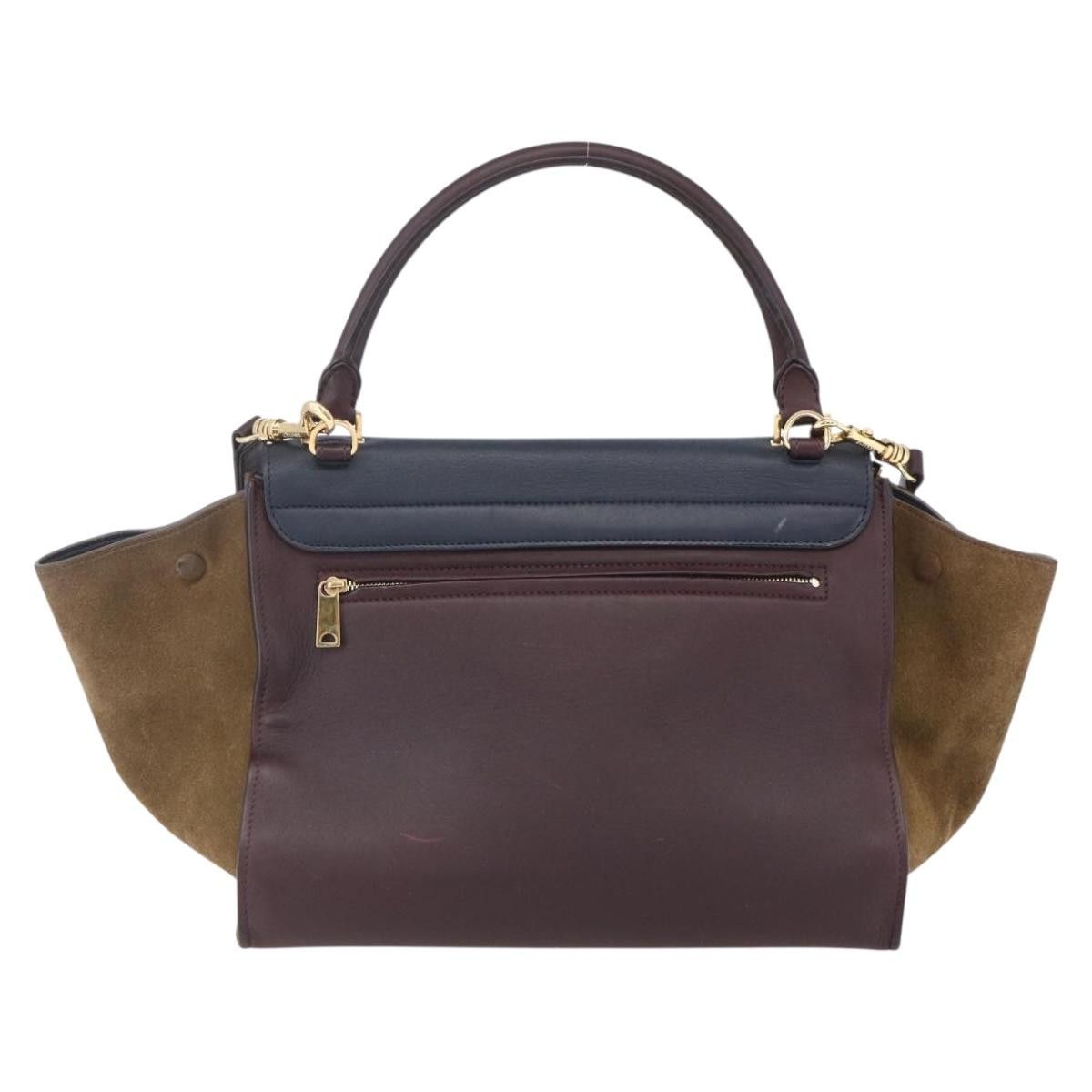 Celine Celine Tricolor Trapeze Bag Leather Size ONE SIZE - 2 Thumbnail