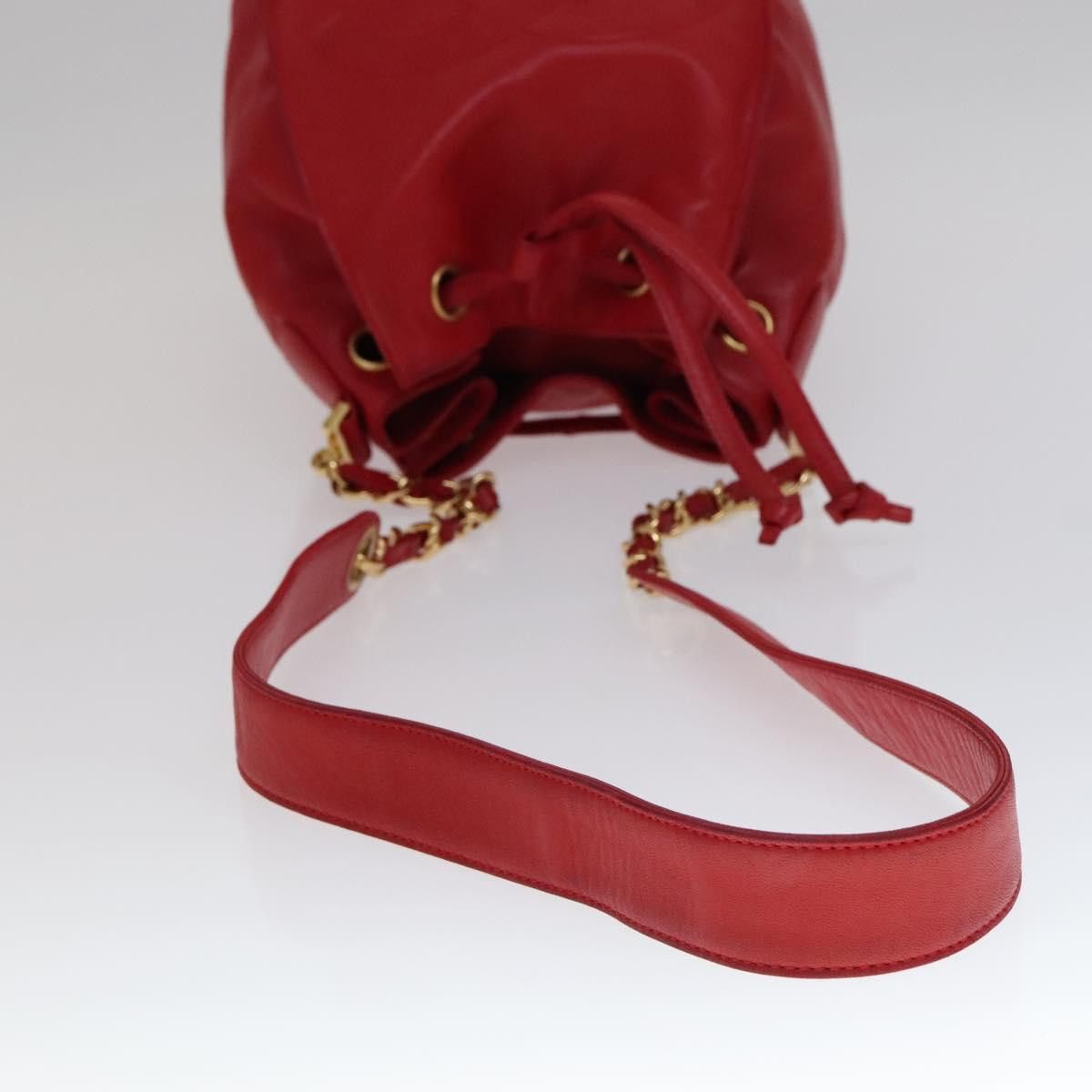 Chanel Chanel Vintage CC Drawstring Bucket Bag Lambskin Size ONE SIZE - 8 Thumbnail
