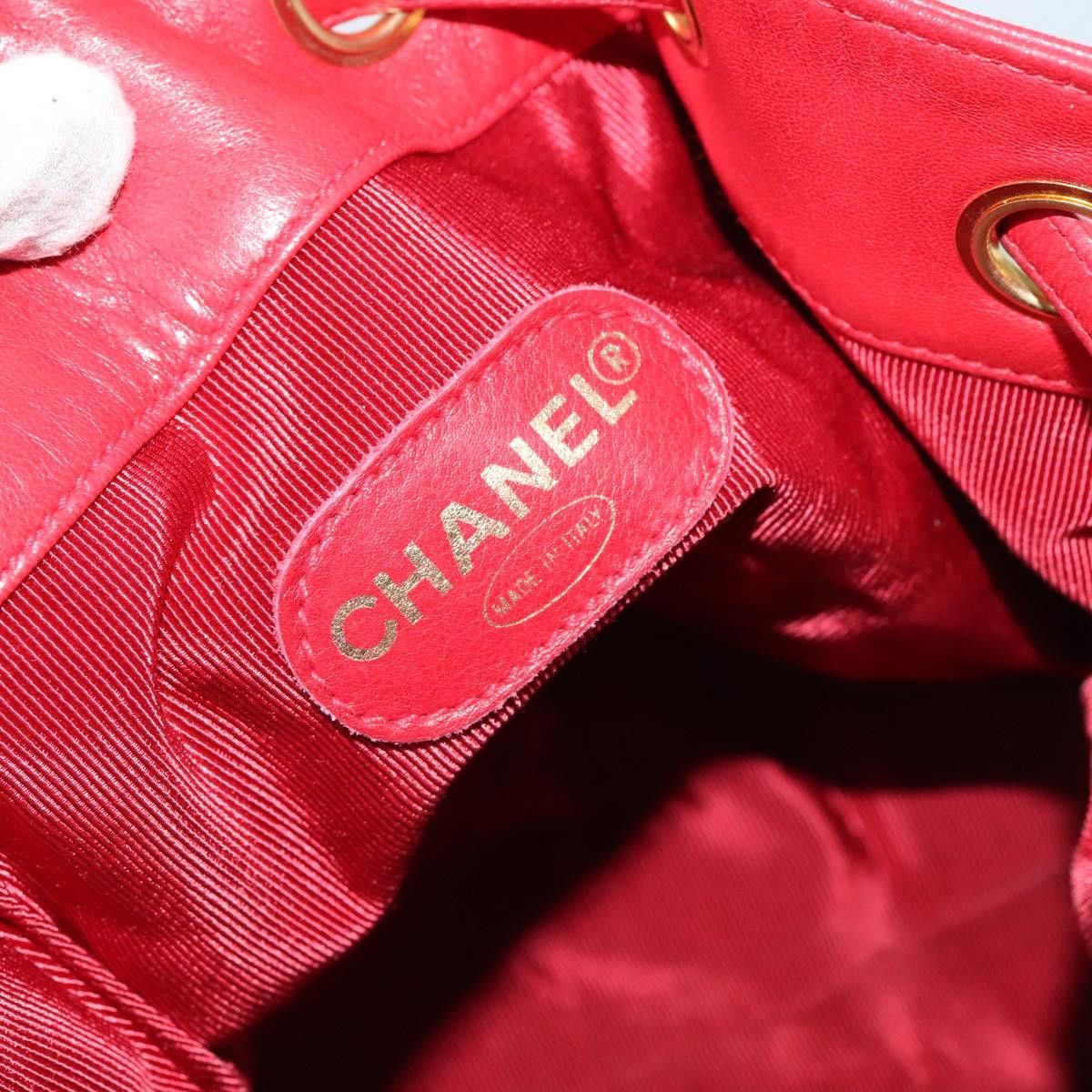 Chanel Chanel Vintage CC Drawstring Bucket Bag Lambskin Size ONE SIZE - 6 Thumbnail