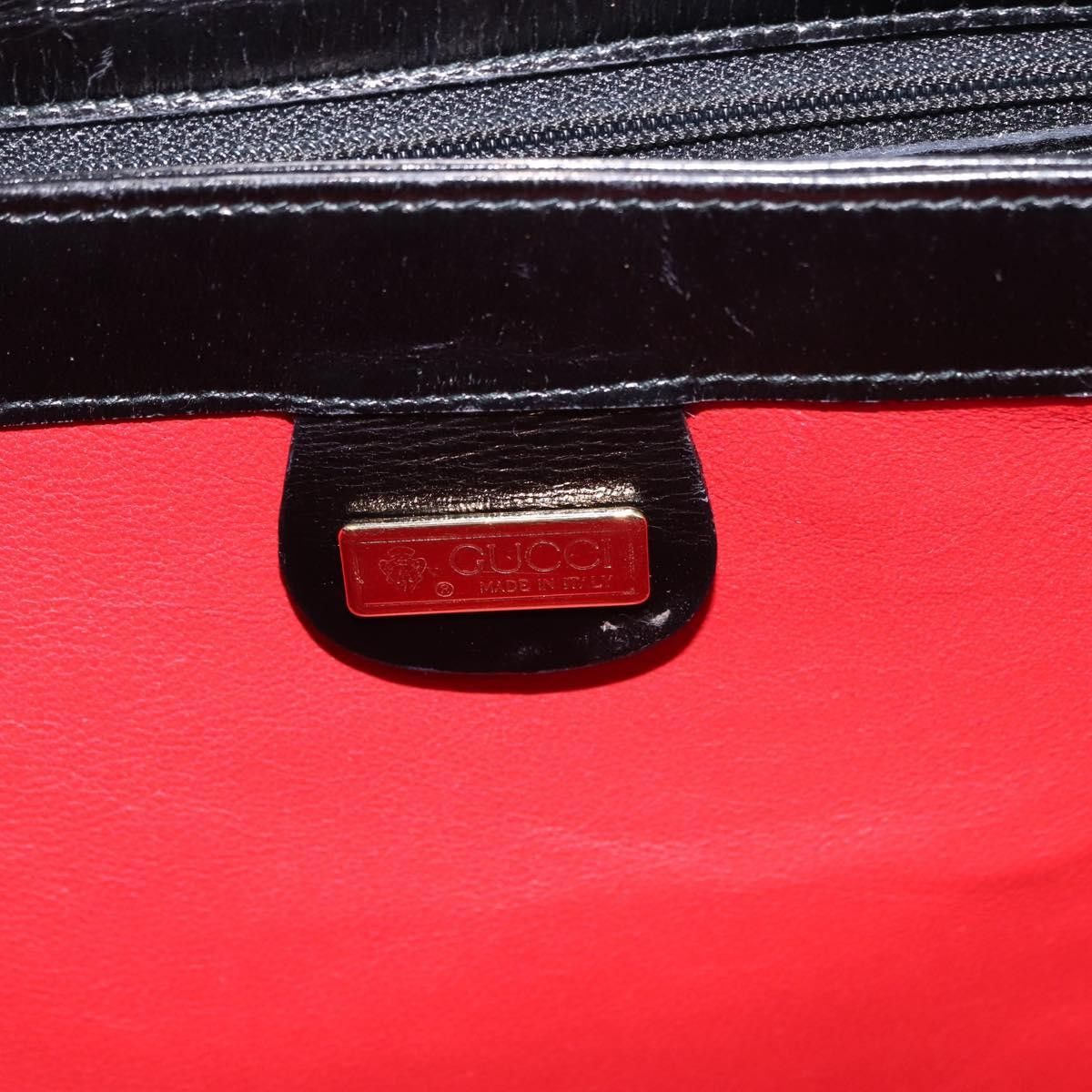 Gucci Gucci Vintage Convertible Box Crossbody Bag Leather Size ONE SIZE - 7 Thumbnail