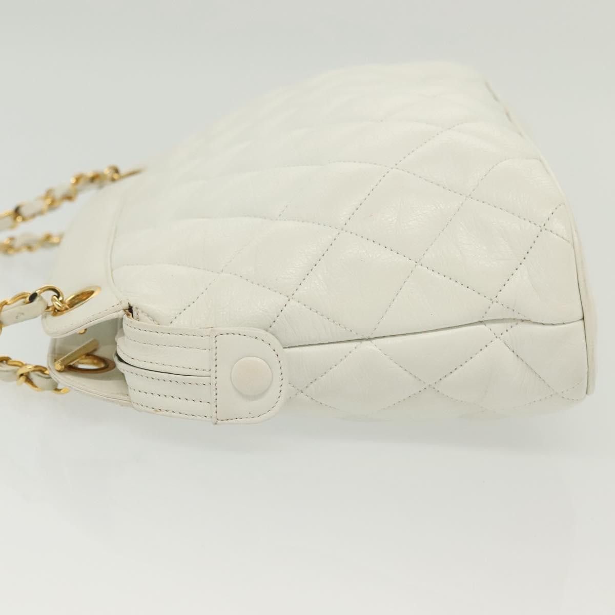 Chanel Chanel Vintage Chain Shoulder Bag Quilted Lambskin Size ONE SIZE - 4 Thumbnail