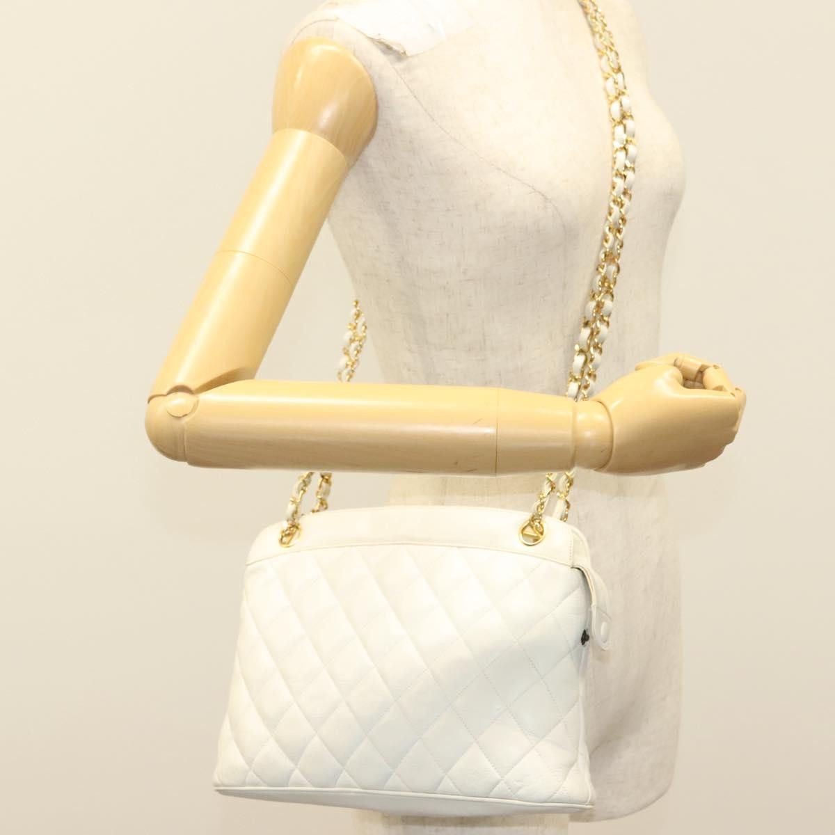 Chanel Chanel Vintage Chain Shoulder Bag Quilted Lambskin Size ONE SIZE - 15 Thumbnail