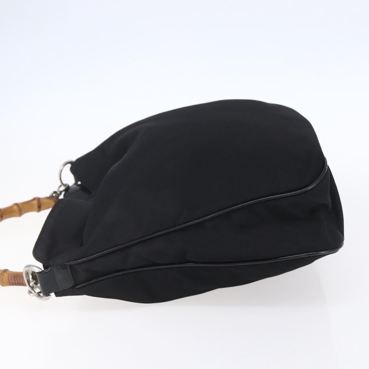 Gucci Gucci Vintage Bamboo Handle Open Hobo Nylon Size ONE SIZE - 3 Thumbnail