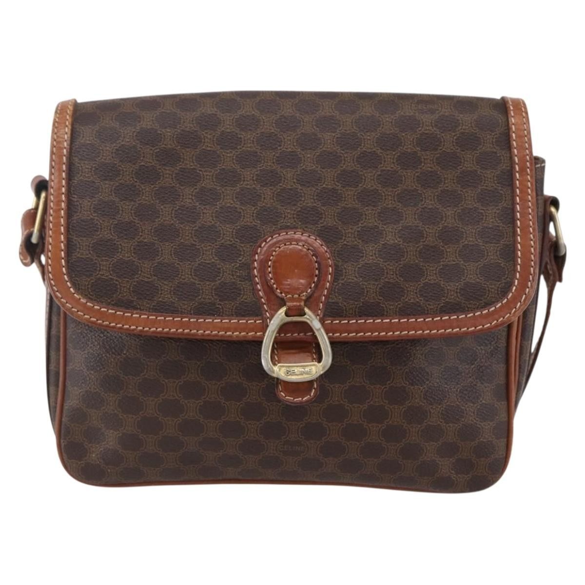 Celine Celine Vintage Macadam Canvas and Leather Size ONE SIZE - 18 Thumbnail