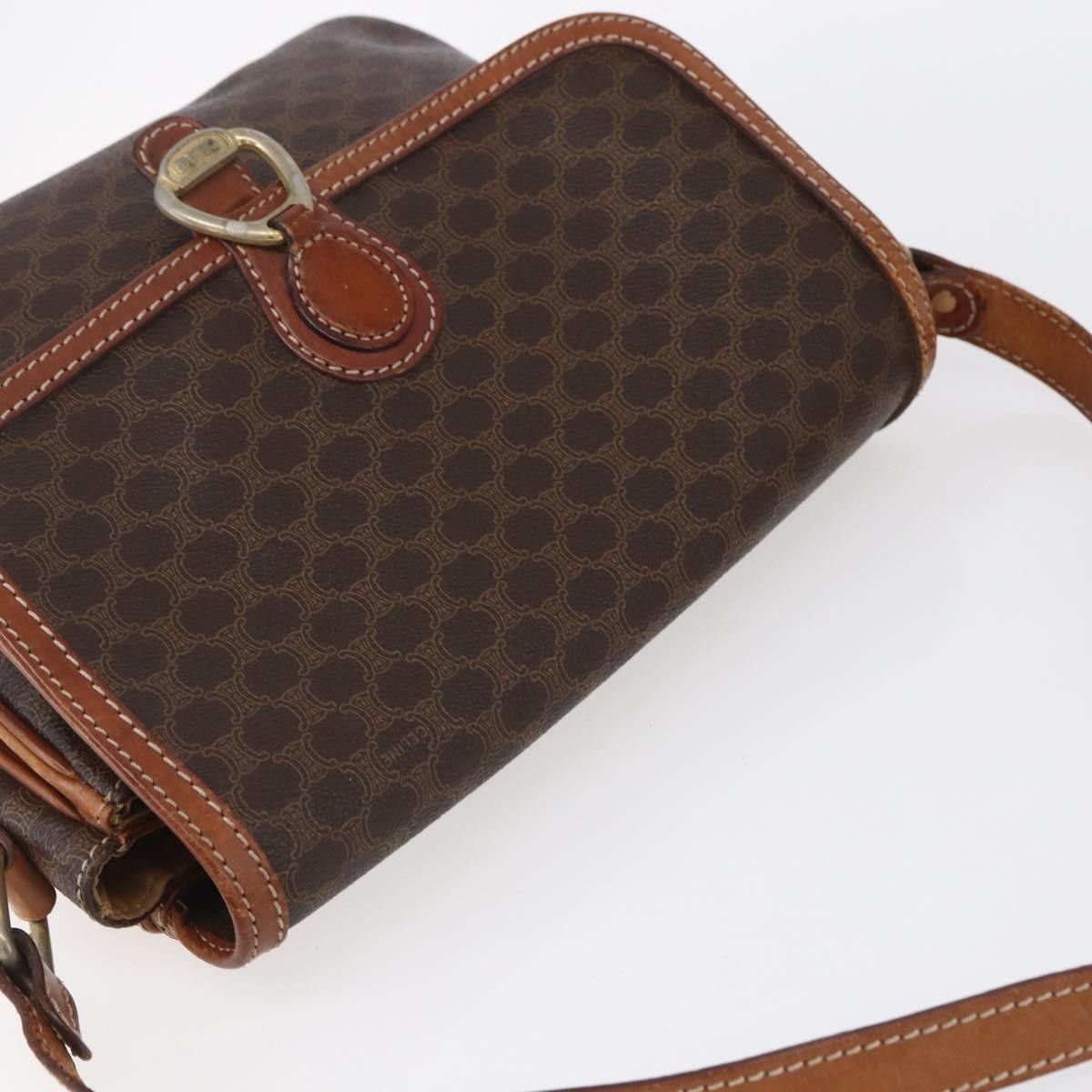 Celine Celine Vintage Macadam Canvas and Leather Size ONE SIZE - 14 Thumbnail