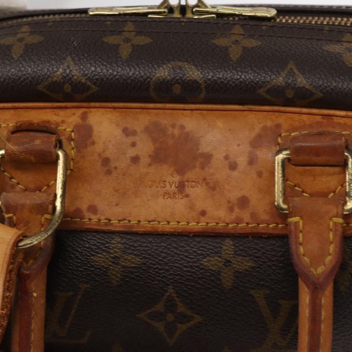 Louis Vuitton Louis Vuitton Deauville Handbag Monogram Canvas Size ONE SIZE - 19 Thumbnail