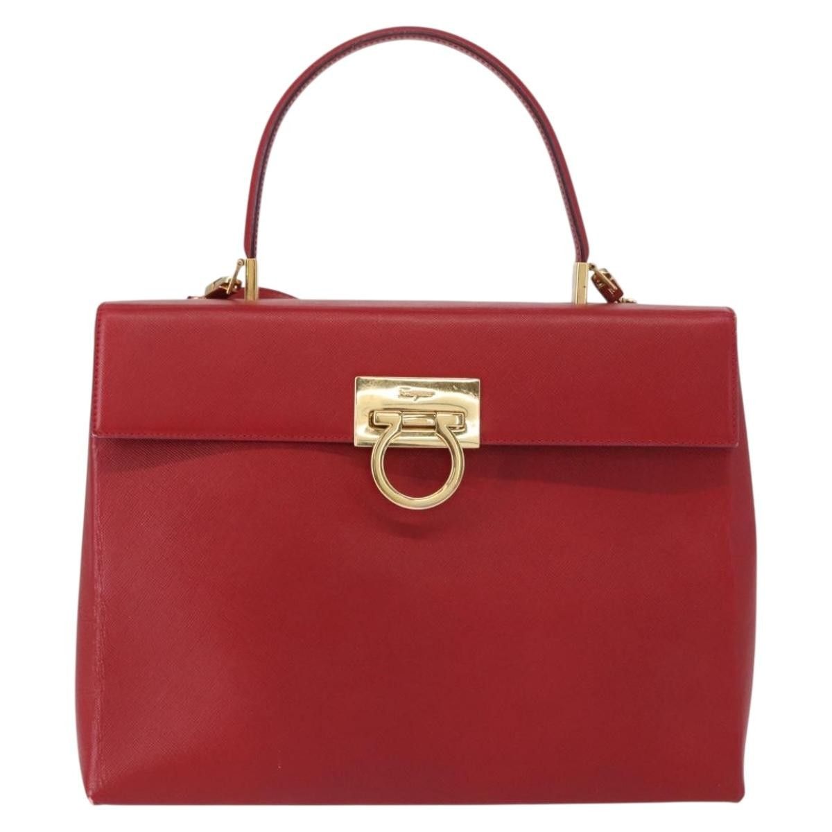 Salvatore Ferragamo Salvatore Ferragamo Gancini handbag Leather Size ONE SIZE - 17 Thumbnail