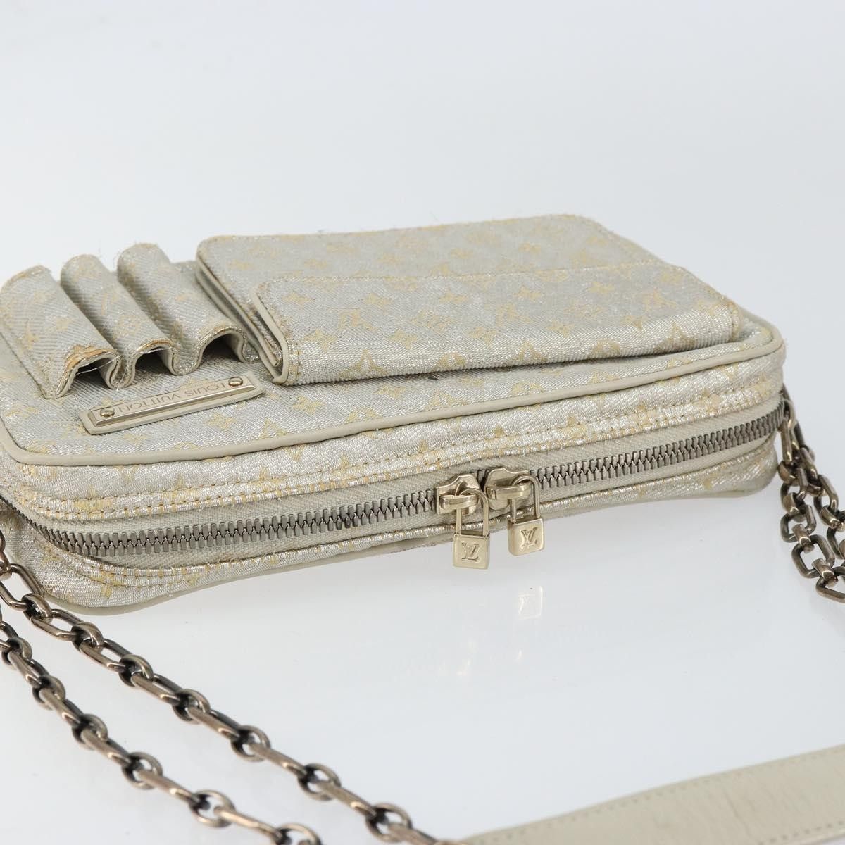 Louis Vuitton Louis Vuitton McKenna Shoulder Bag Mini Lin Size ONE SIZE - 16 Thumbnail