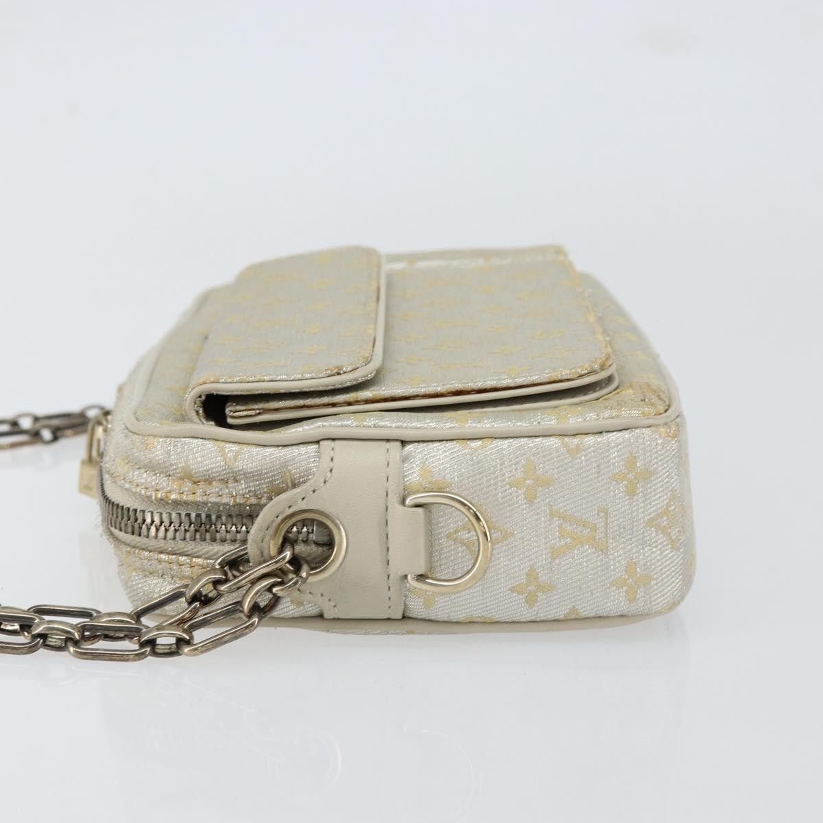 Louis Vuitton Louis Vuitton McKenna Shoulder Bag Mini Lin Size ONE SIZE - 4 Thumbnail