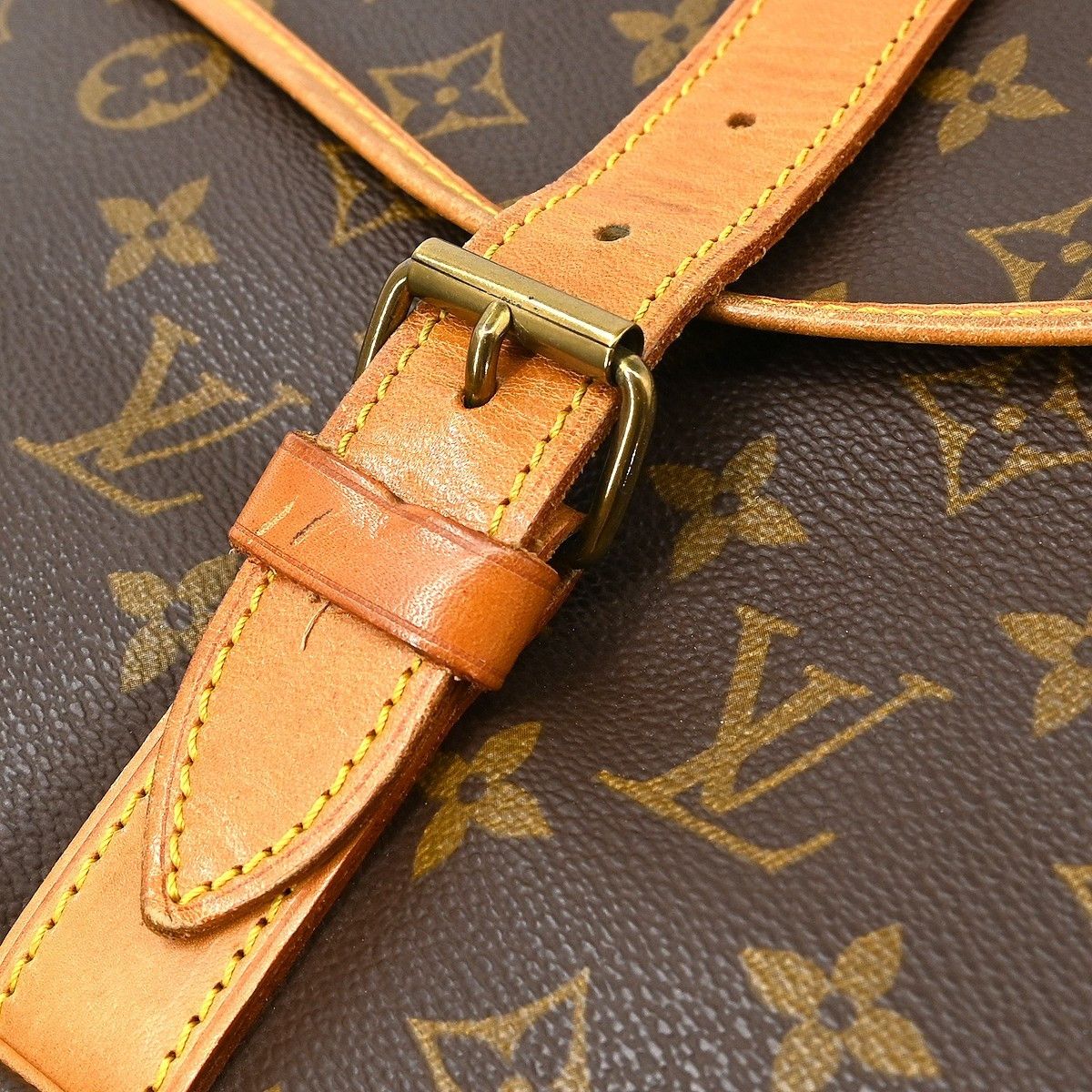 Louis Vuitton Louis Vuitton Saumur Handbag Monogram Canvas Size ONE SIZE - 8 Thumbnail